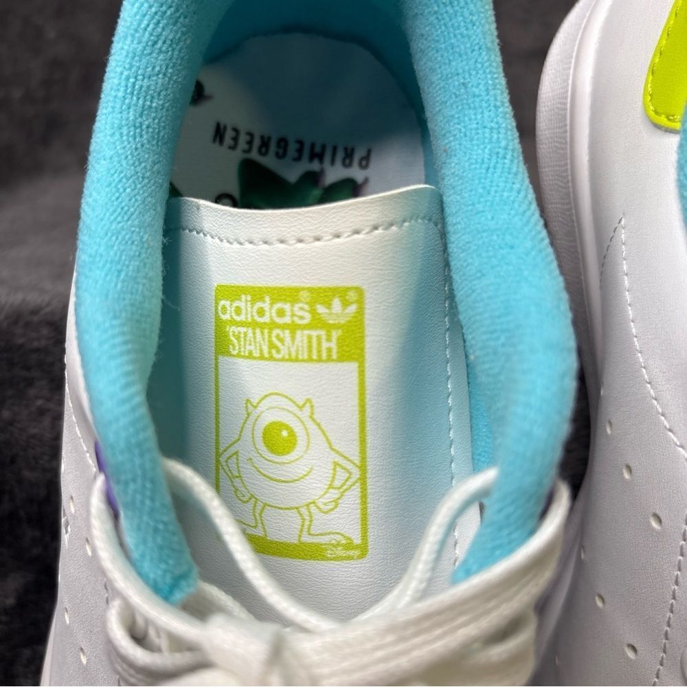 adidas Originals Stan Smith White/Pantone/ (Unisex) G and B Sz 5 - Picture 8 of 16